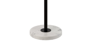 June 65" Adjustable Metal/Marble LED Floor Lamp - JONATHAN Y